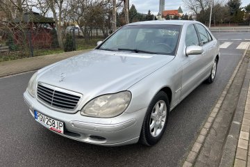Mercedes-Benz Klasa S W220 320 NAVI+DVD Automat Tempomat Parktroniki